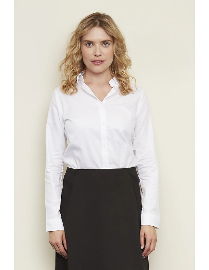 Chemise Femme manches longues sans repassage Blaise