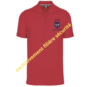 FILIERE SECURITE Polo Manches Courtes VDP