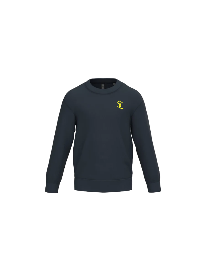 SWEAT COL ROND SC 4-6/12-14 ANS