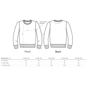 SWEAT COL ROND ENFANT CHARDIN