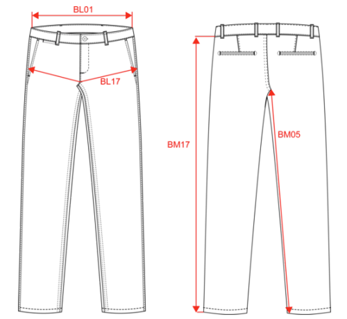 Pantalon chino femme