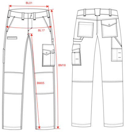 FILIERE SECURITE Pantalon VDP